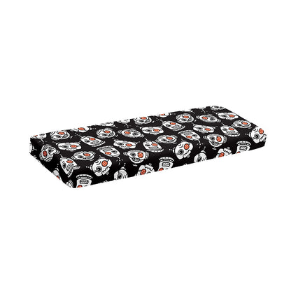 Angry Robot Pattern Print Piano Keyboard Cover