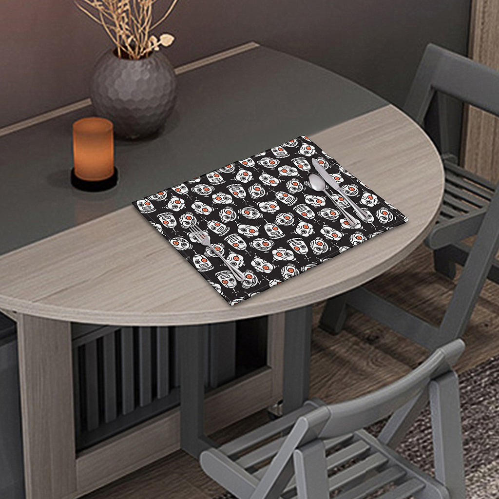 Angry Robot Pattern Print Placemat