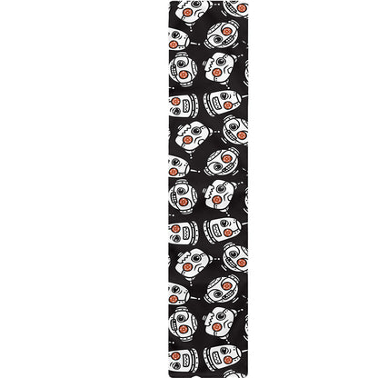 Angry Robot Pattern Print Table Runner