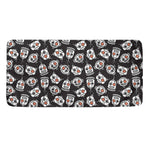 Angry Robot Pattern Print Towel