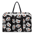 Angry Robot Pattern Print Utility Tote Bag