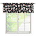 Angry Robot Pattern Print Window Valance