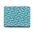Angry Shark Pattern Print Bifold Wallet