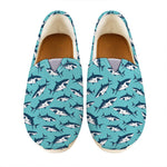 Angry Shark Pattern Print Casual Shoes