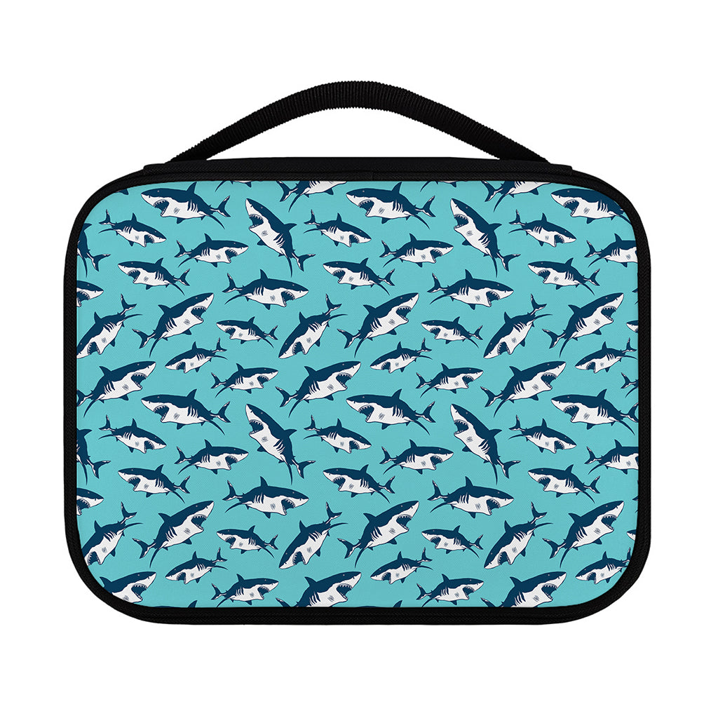 Angry Shark Pattern Print Classic Bible Case