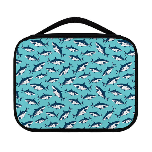 Angry Shark Pattern Print Classic Bible Case