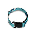 Angry Shark Pattern Print Dog Collar