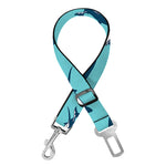 Angry Shark Pattern Print Dog Seat Belt