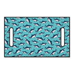 Angry Shark Pattern Print Golf Cart Seat Cover