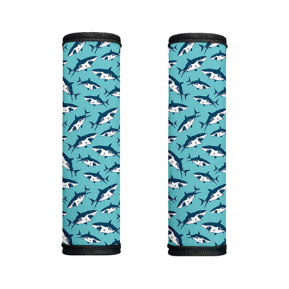 Angry Shark Pattern Print Handle Covers