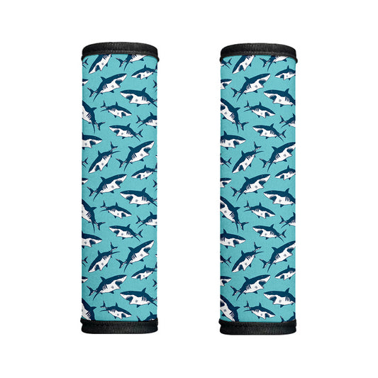 Angry Shark Pattern Print Handle Covers