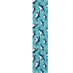 Angry Shark Pattern Print Table Runner