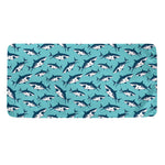 Angry Shark Pattern Print Towel