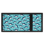 Angry Shark Pattern Print Trifold Wallet