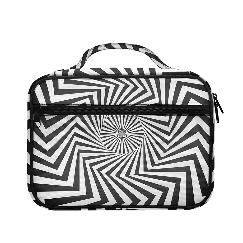 Angular Swirl Motion Illusion Print Briefcase Bible Bag