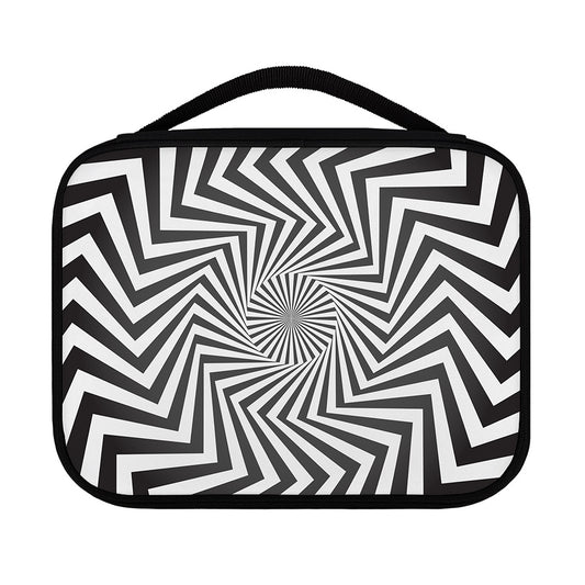 Angular Swirl Motion Illusion Print Classic Bible Case