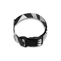 Angular Swirl Motion Illusion Print Dog Collar