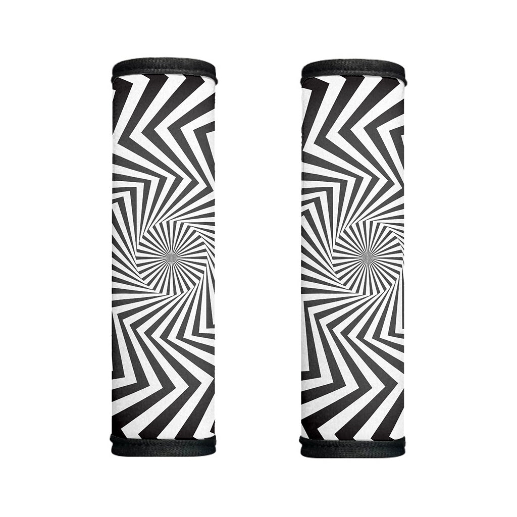 Angular Swirl Motion Illusion Print Handle Covers
