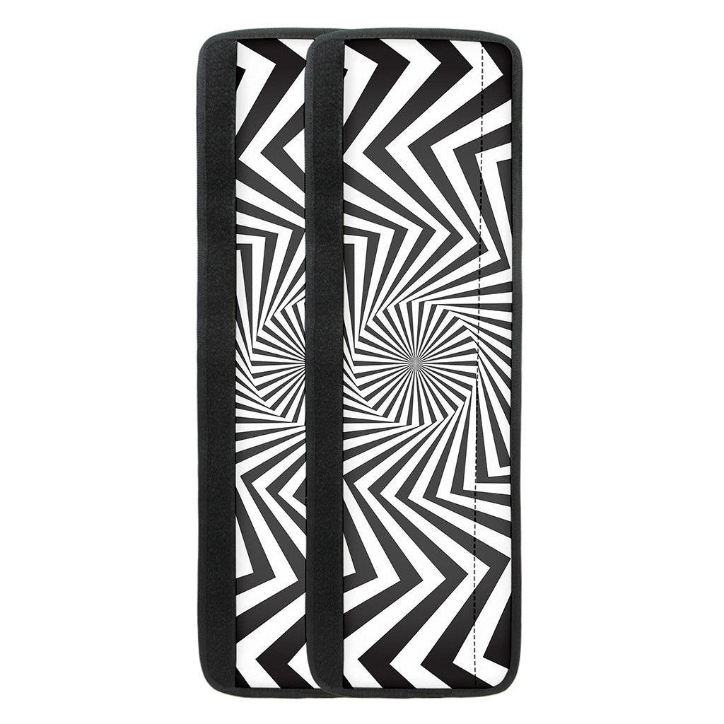 Angular Swirl Motion Illusion Print Refrigerator Handle Covers