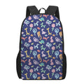 Animal Balloon Pattern Print 17 Inch Backpack