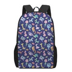 Animal Balloon Pattern Print 17 Inch Backpack