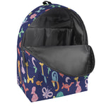 Animal Balloon Pattern Print Backpack