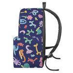 Animal Balloon Pattern Print Backpack