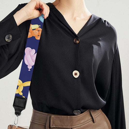 Animal Balloon Pattern Print Bag Strap