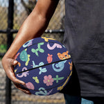 Animal Balloon Pattern Print Basketball