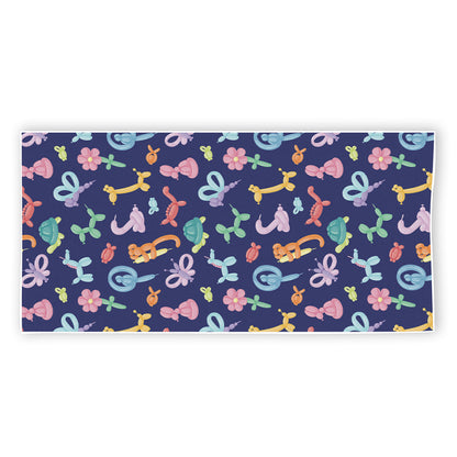 Animal Balloon Pattern Print Beach Towel