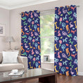 Animal Balloon Pattern Print Dimout Grommet Curtains