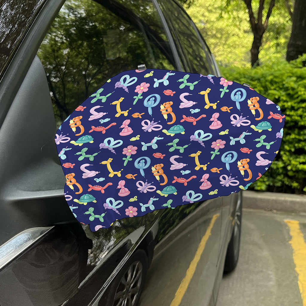 Animal Balloon Pattern Print Car Side Mirror Covers