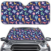 Animal Balloon Pattern Print Car Windshield Sun Shade