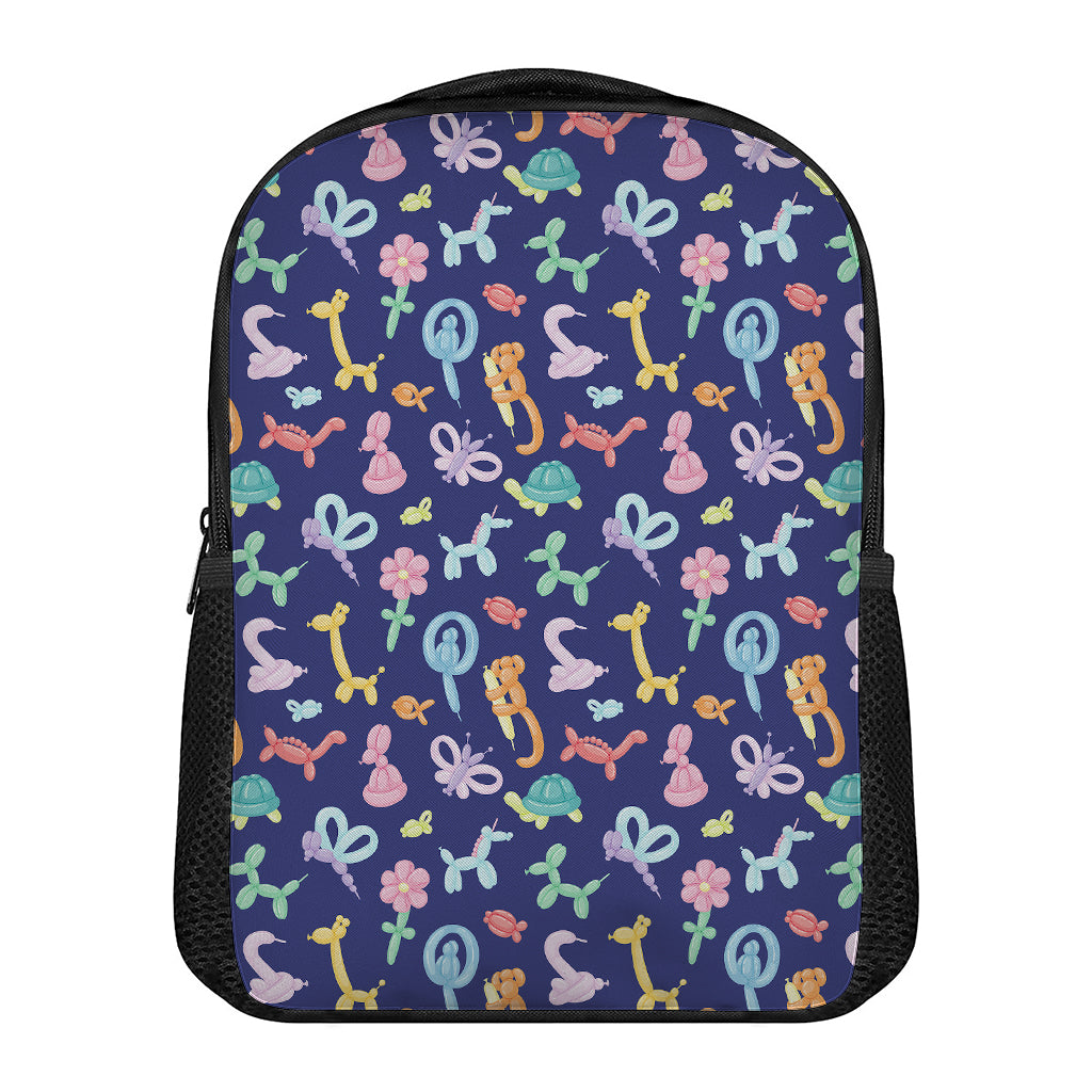 Animal Balloon Pattern Print Casual Backpack