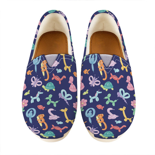 Animal Balloon Pattern Print Casual Shoes