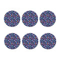 Animal Balloon Pattern Print Coaster Set