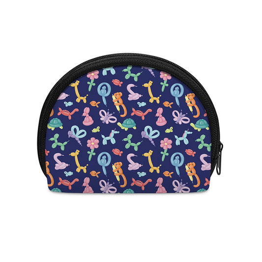 Animal Balloon Pattern Print Coin Purse