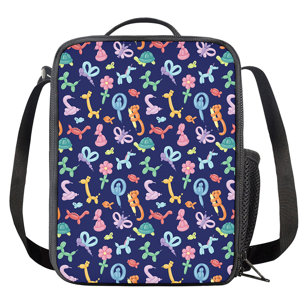 Animal Balloon Pattern Print Crossbody Lunch Bag