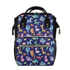 Animal Balloon Pattern Print Diaper Bag