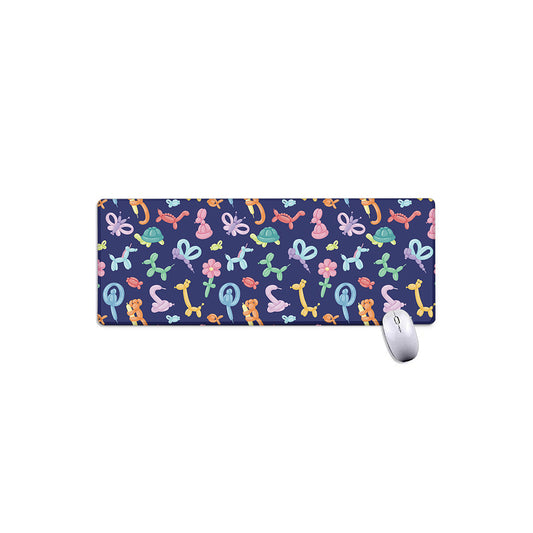 Animal Balloon Pattern Print Extended Mouse Pad