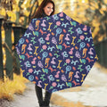 Animal Balloon Pattern Print Foldable Umbrella