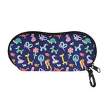 Animal Balloon Pattern Print Glasses Case