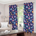Animal Balloon Pattern Print Grommet Curtains