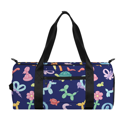 Animal Balloon Pattern Print Gym Bag