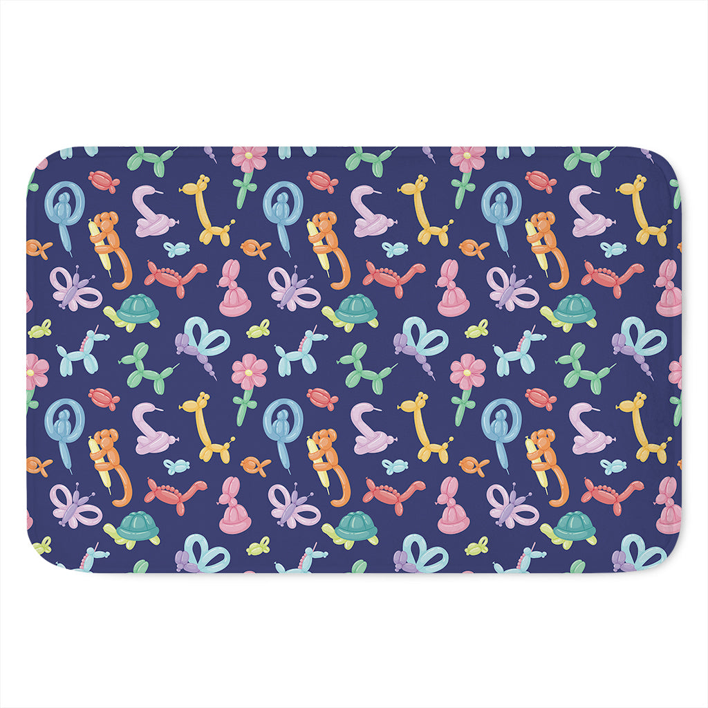Animal Balloon Pattern Print Indoor Door Mat