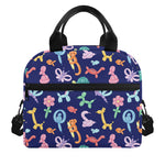 Animal Balloon Pattern Print Insulated Lunch Bag