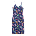 Animal Balloon Pattern Print Jersey Midi Cami Dress