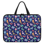 Animal Balloon Pattern Print Laptop Sleeve With Handle