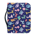 Animal Balloon Pattern Print Leather Bible Cover