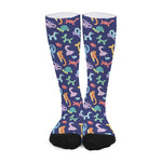 Animal Balloon Pattern Print Long Socks